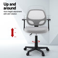 Artiss Mesh Office Chair Grey Computer Gaming Desk Work Study