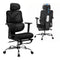 Artiss Ergonomic Office Chair Footrest Black