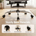 Artiss Ergonomic Office Chair Footrest Grey