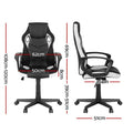 Astiss Gaming Office Chair Desk Racing Computer Chairs Executive Home Black & White
