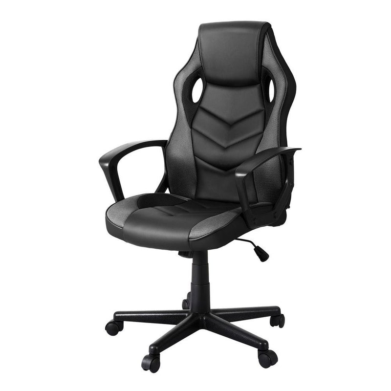 Artiss Gaming Office Chair Grey Computer Desk Seat