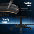 Artiss Gaming Office Chair Grey Computer Desk Seat