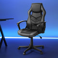 Artiss Gaming Office Chair Grey Computer Desk Seat