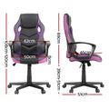 Artiss Gaming Chair Purple Computer Office Seat