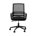 Artiss Mesh Office Chair Black Mid Back Computer Gaming Work