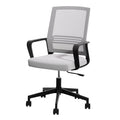 Artiss Mesh Office Chair Mid Back Grey