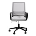 Artiss Mesh Office Chair Mid Back Grey