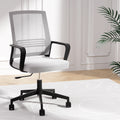 Artiss Mesh Office Chair Grey Computer Gaming Desk Work Study