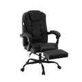 Artiss Racing Executive Office Chair Fabric Footrest Computer Desk
