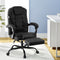 Artiss Racing Executive Office Chair Fabric Footrest Computer Desk