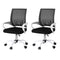 Artiss Office Chair Mesh Mid Back Gaming Computer Desk Work Study 2x