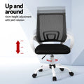 Artiss Office Chair Mesh Mid Back Gaming Computer Desk Work Study 2x