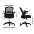 Artiss Mesh Office Chair Mid Back Computer Gaming Desk Work Study