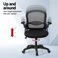 Artiss Mesh Office Chair Mid Back Computer Gaming Desk Work Study
