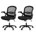Artiss 2x Mesh Office Chair Computer Gaming Desk Chairs Mid Back
