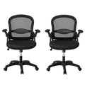 Artiss 2x Mesh Office Chair Computer Gaming Desk Chairs Mid Back