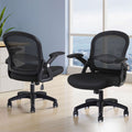 Artiss 2x Mesh Office Chair Computer Gaming Desk Chairs Mid Back
