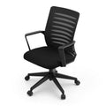 Artiss Ergonomic Mesh Office Chair Lumbar Support Height Adjustable Black