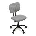 Artiss Armless Office Chair Grey Ergonomic Adjustable Computer Desk