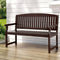 Gardeon Wooden Garden Bench 2 Seater Brown Patio Lounge Chair