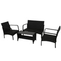 Gardeon Wicker Outdoor Sofa Set Garden Patio Lounge Furniture