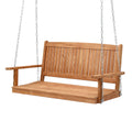 Gardeon 2 Seater Wooden Porch Swing Chair With Chain Outdoor