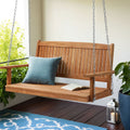 Gardeon 2 Seater Wooden Porch Swing Chair With Chain Outdoor