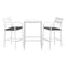 Gardeon Outdoor Bar Set 3-Piece Aluminium Patio Bistro Table Stools
