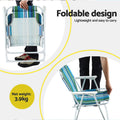 Gardeon Folding Camping Chair Steel Portable Outdoor Patio Furniture