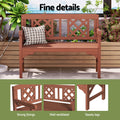 Gardeon 2 Seater Wooden Garden Bench Outdoor Patio Chair Natural