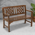 Gardeon 2 Seater Wooden Garden Bench Outdoor Patio Chair Natural
