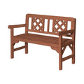 Gardeon 2 Seater Wooden Garden Bench Outdoor Patio Chair Natural