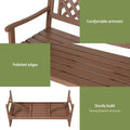 Gardeon 3 Seat Wooden Garden Bench Outdoor Patio Chair Natural