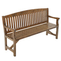 Gardeon 5FT Wooden Garden Bench 3 Seat Patio Chair Natural