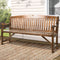 Gardeon 5FT Wooden Garden Bench 3 Seat Patio Chair Natural