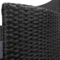 Gardeon Wicker Outdoor Dining Chairs 2PC Patio Garden Cushion