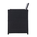 Gardeon 2PC Wicker Outdoor Dining Chairs Garden Patio Cushion
