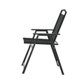 Gardeon Portable Folding Camping Chair Steel Outdoor Patio Furniture