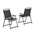 Gardeon Portable Folding Camping Chair Steel Outdoor Patio Furniture