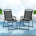 Gardeon Portable Folding Camping Chair Steel Outdoor Patio Furniture