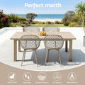 Gardeon 4PC Outdoor Dining Chairs PP Lounge Patio Furniture Garden