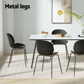 Gardeon 4PC Outdoor Dining Chairs Patio Garden Furniture Black