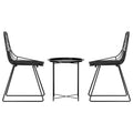 Gardeon 3PC Outdoor Bistro Set Patio Furniture Table Chairs Garden