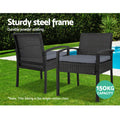 Gardeon Rattan Outdoor Dining Chair w/ Cushion Patio Lounge