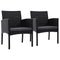 Gardeon 2PC Rattan Outdoor Dining Chairs XL Patio Lounge