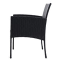 Gardeon 2PC Rattan Outdoor Dining Chairs XL Patio Lounge