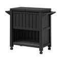 Gardeon 80L Outdoor Storage Cabinet Ice Bucket Cooler Trolley