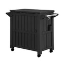 Gardeon 80L Outdoor Storage Cabinet Ice Bucket Cooler Trolley