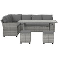 Gardeon Outdoor Dining Set 8 Seater Wicker Table Chairs