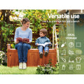 Gardeon Outdoor Storage Bench 129cm Wooden Garden Toy Chest XL